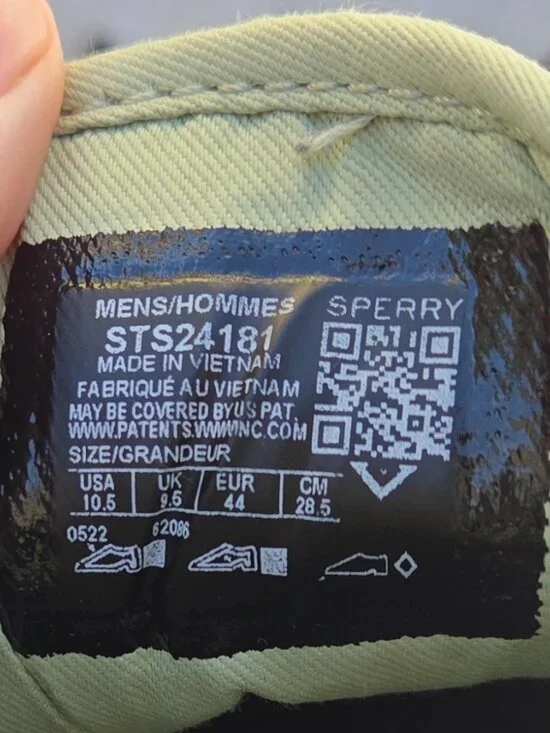 Men's Sperry, Striper II CVO SeaCycled Sneaker 10.5 - Picture 2 of 6